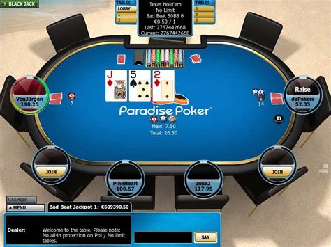 paradise poker download free